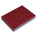 Better Office Products Glitter Foam Sheets with Adhesive Backing, 9in. x 12in. Asst'd Colors, for Arts and Crafts, 20PK 01152